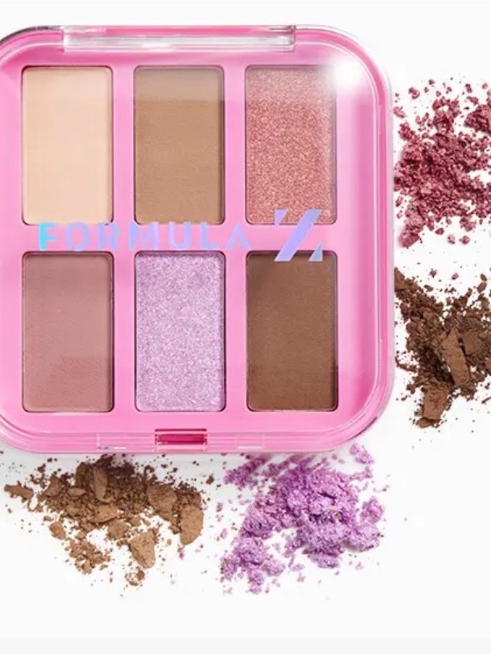 Formula Z Party Diva Pink Eyeshadow Palette - Rose & Neutral Mix